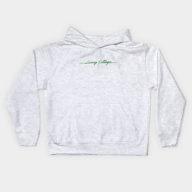 Laney College Logo Oakland CA Kids Hoodie by Window House